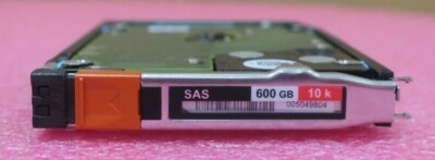 EMC 600GB 10K 6G SFF SAS 2.5" Hot-Plug Hard Drive HDD 005049804 V6-2S10-600
