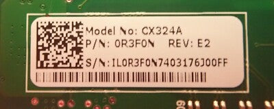 Dell Mellanox ConnectX-3 QDR InfiniBand 40GbE QSFP+ Network Adapter CX324A R3F0N