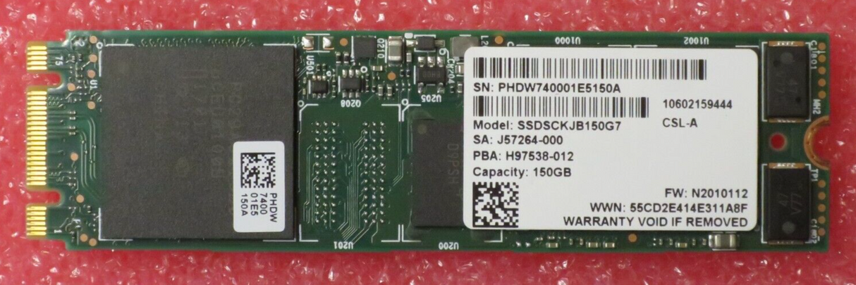 Fujitsu 150GB M.2 SATA 6G SSD Solid State Drive SSDSCKJB150G7 S26361-F5655-L150
