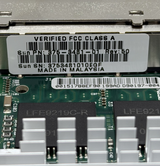 SUN 375-3481-01 X4446A-Z PCI-E Quad Port Gigabit Ethernet Adapter Half Height
