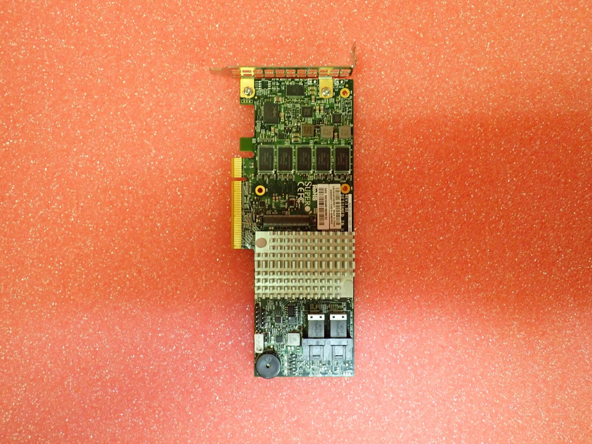 Supermicro 8-Port SAS 12G SATA 6G PCI-E 3.0 X8 RAID Card AOC-S3108L-H8iR-16DD