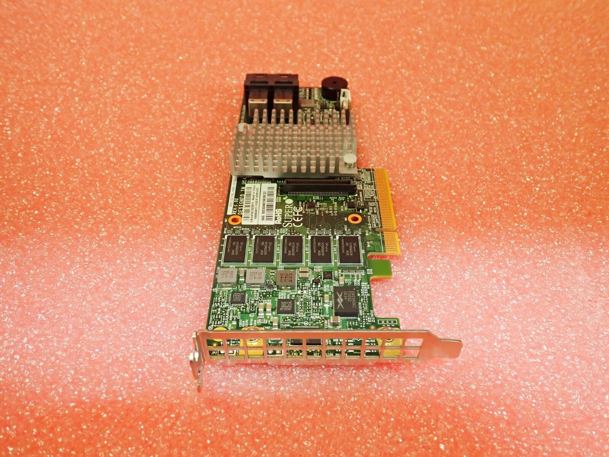 Supermicro 8-Port SAS 12G SATA 6G PCI-E 3.0 X8 RAID Card AOC-S3108L-H8iR-16DD