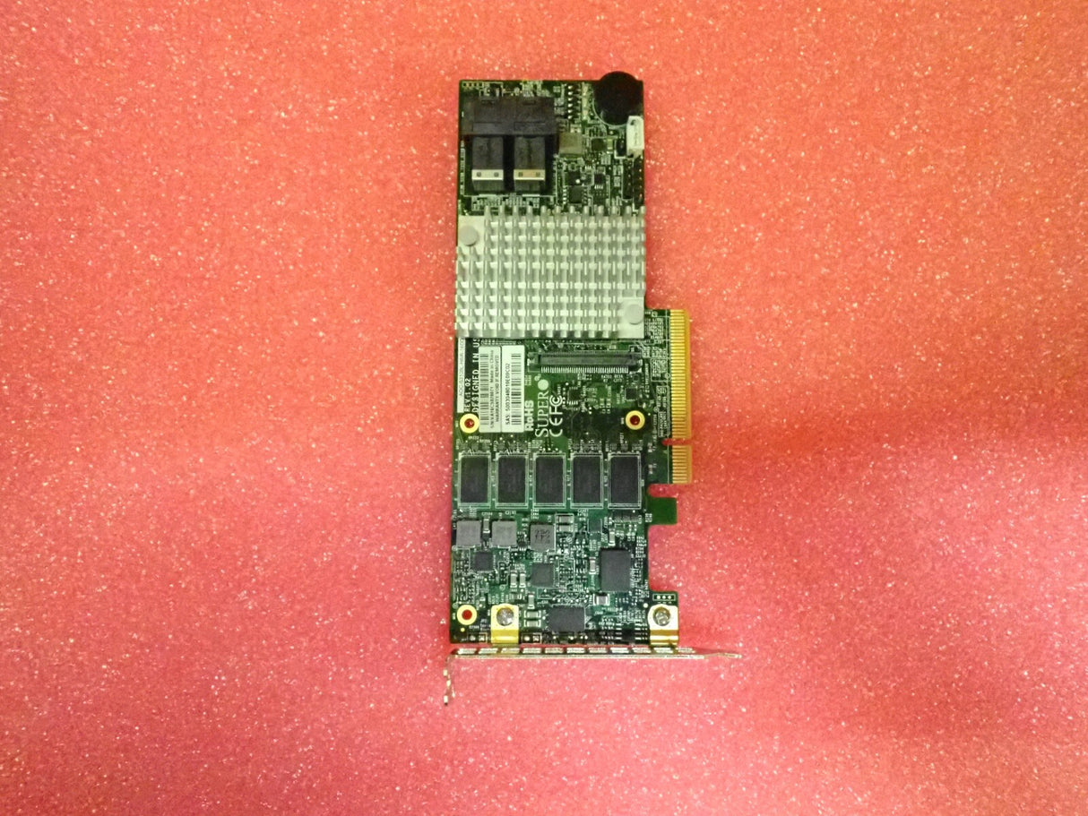 Supermicro 8-Port SAS 12G SATA 6G PCI-E 3.0 X8 RAID Card AOC-S3108L-H8iR-16DD