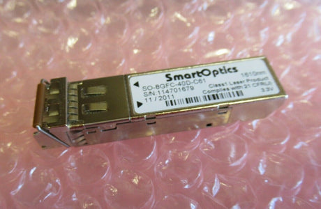 SmartOptics SO-8GFC-40D-C61 FC 10Gbps 40Km 1610nm Long Range SFP+ Transceiver