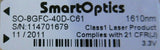SmartOptics SO-8GFC-40D-C61 FC 10Gbps 40Km 1610nm Long Range SFP+ Transceiver