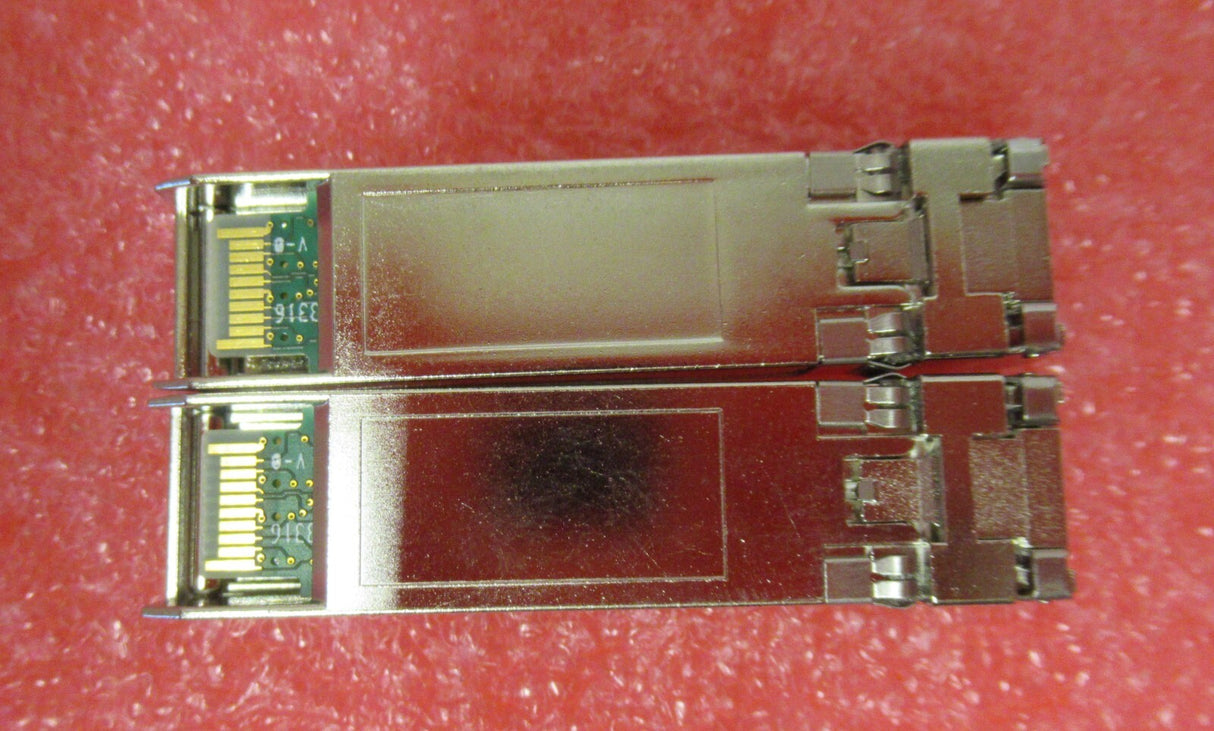 2 x HPE ProCurve JD092B 10Gbps 1000Base-SR Multi-Mode 300m 850nm SFP+Transceiver