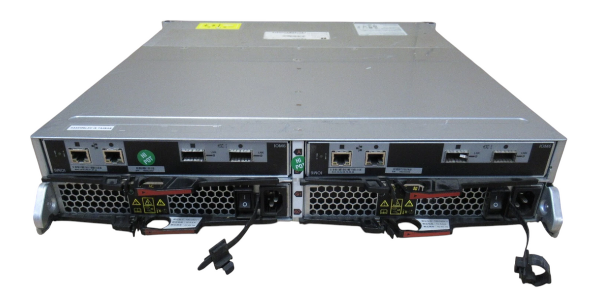 NetApp DS2246 NAJ-1001 Disk Array 24x 2.5" Bay 2x IOM6 Controllers + 2x PSU
