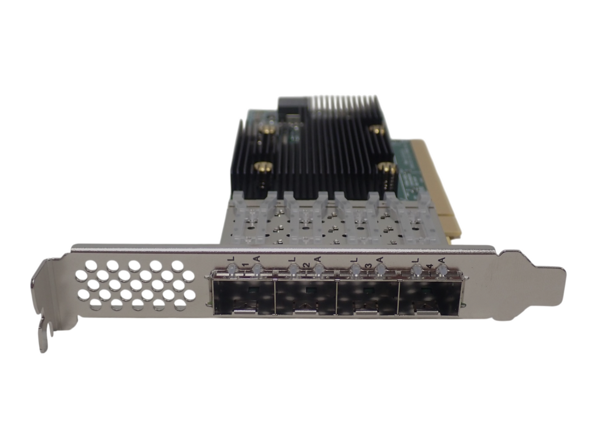 Dell Broadcom 57504 Quad Port 25GbE SFP28 Network Adapter Full Height J3D14
