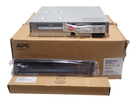 New APC SMC1500I-2U Smart-UPS C 1500VA LCD AVR 230V 4x IEC C13 RackMount 2U UPS