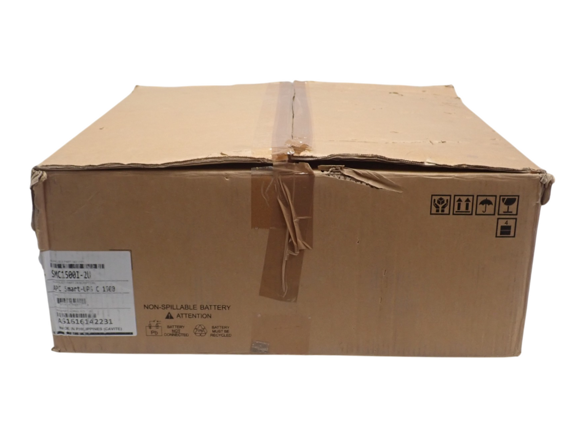 New APC SMC1500I-2U Smart-UPS C 1500VA LCD AVR 230V 4x IEC C13 RackMount 2U UPS