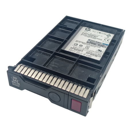 HPE 800GB SAS 12G MU 2.5" SSD 813647-B21 814339-001 In 3.5" G8 G9 G10 Caddy