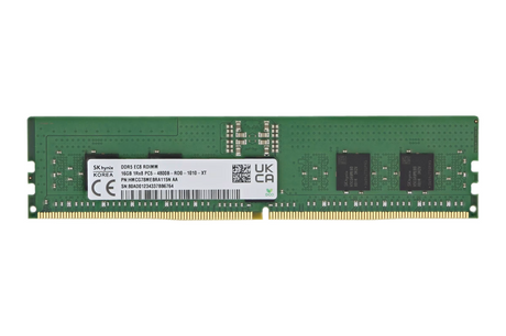 SK Hynix 16GB 1Rx8 PC5-4800B DDR5-38400 EC8 RDIMM Server Memory HMCG78MEBRA115N