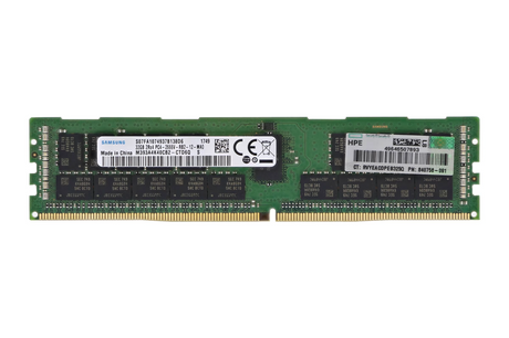 HPE 32GB 2Rx4 PC4-2666V DDR4-21300 ECC RDIMM Server Memory 815100-B21 850881-001