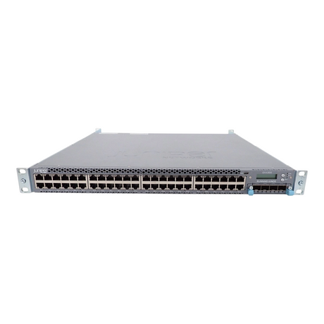 Juniper Networks EX4300-48T 48x 1GbE RJ45 4x 40Gb QSFP+ 1U Switch + EX-UM-4X4SFP