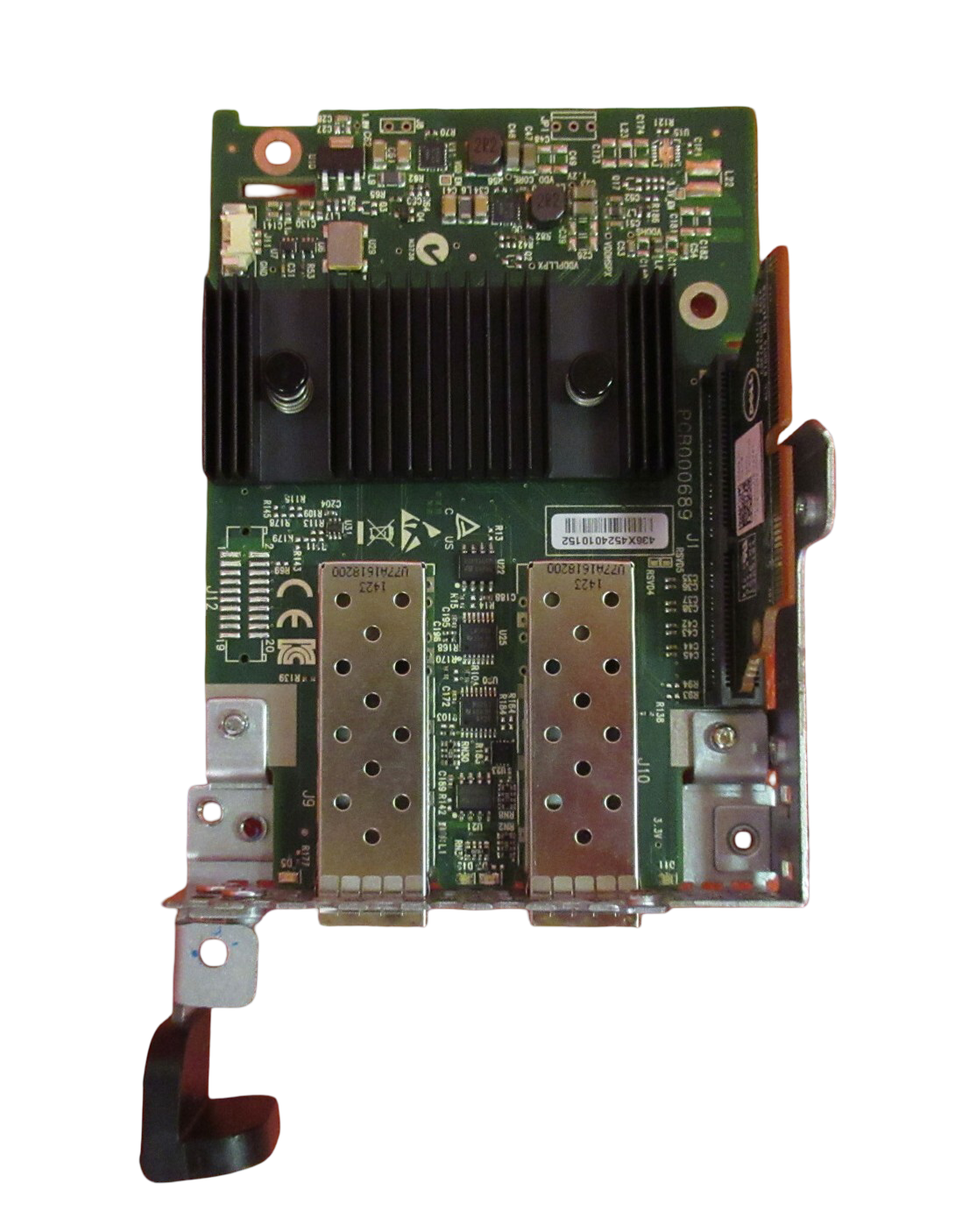 Dell Mellanox MCX344A 10Gb SFP+ Dual Port Network Card + 4NWN5 XDTDX for C6320