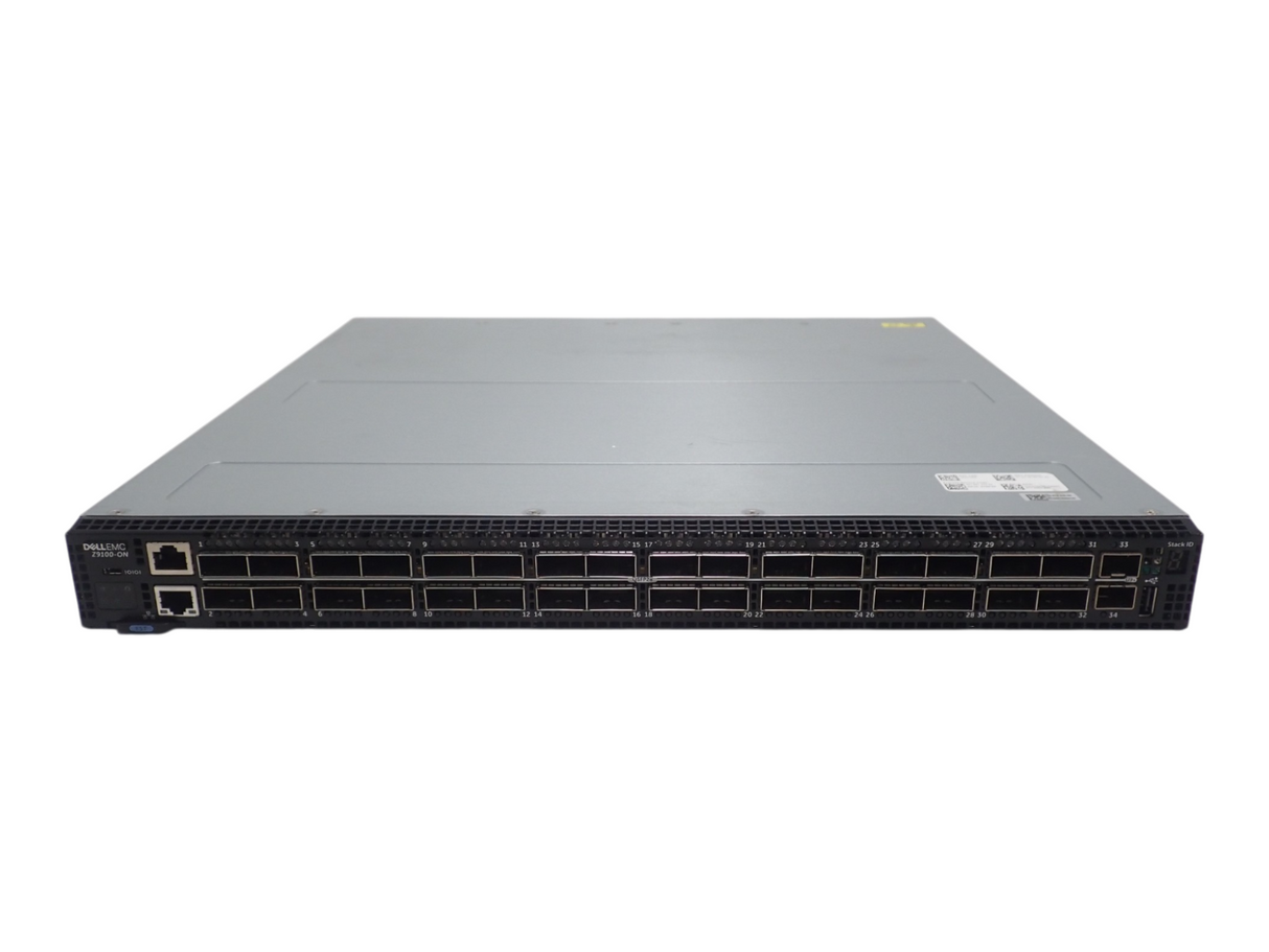 Dell PowerSwitch Z9100-ON RA 32x 100G QSFP28 + 2x 10G SFP+ Port 2U Switch OS10