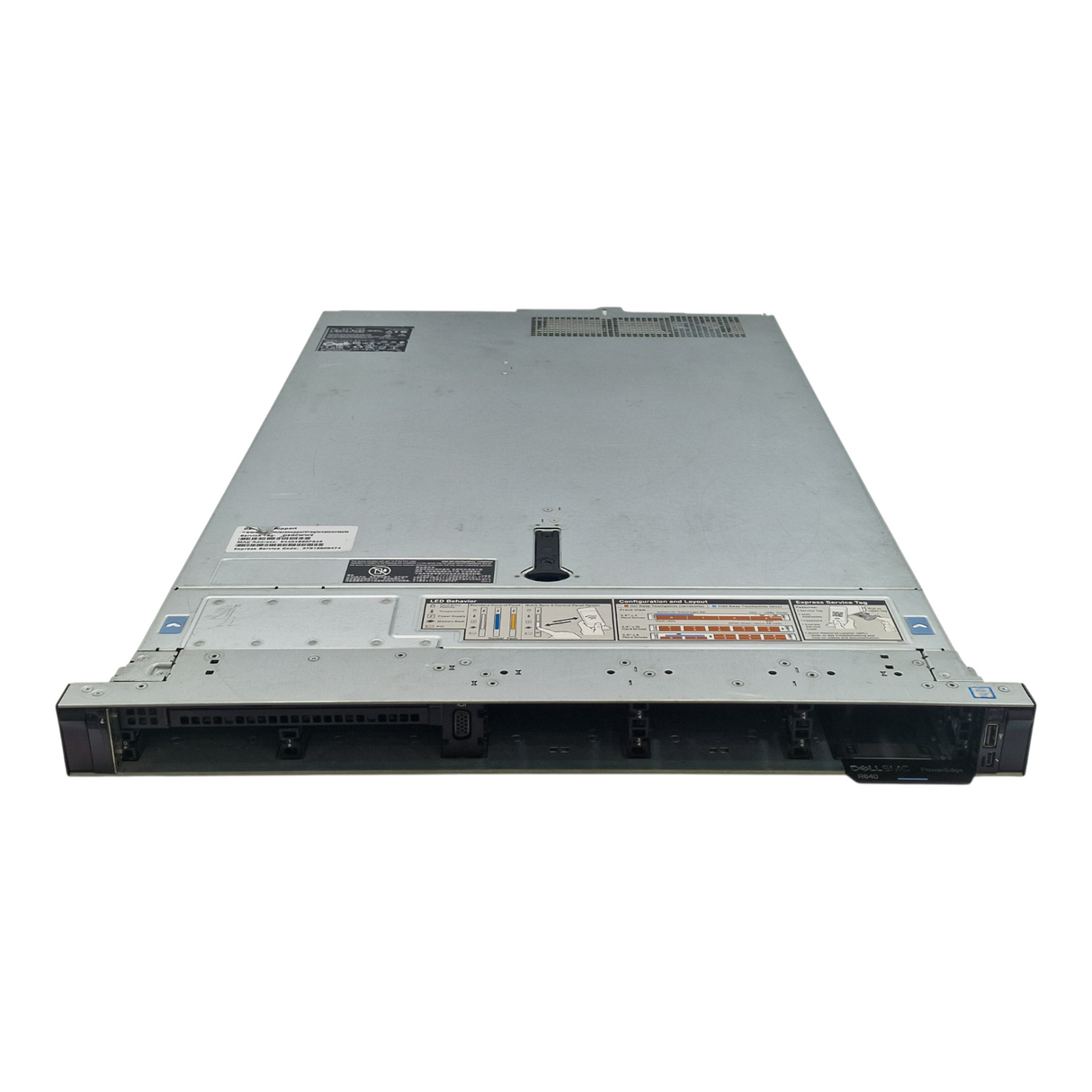 Dell PowerEdge R640 Dual Scalable 2nd Gen CPU 24-DIMM 8-Bay 1U CTO Server