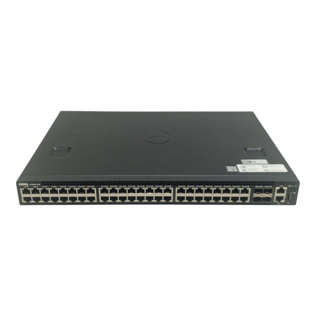Dell EMC S3048-ON 48x 1GbE RJ45 + 4x 10GbE SFP+ Ports L2/3 Switch + 1x PSU