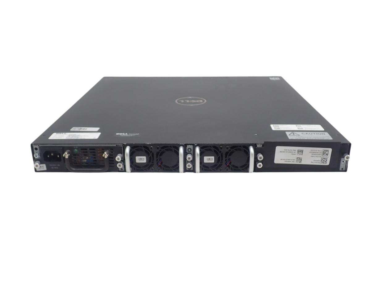 Dell Force10 S4810 S4810-01-64F 48x 10GE SFP+ + 4x 40GE QSFP+ B2F Airflow Switch