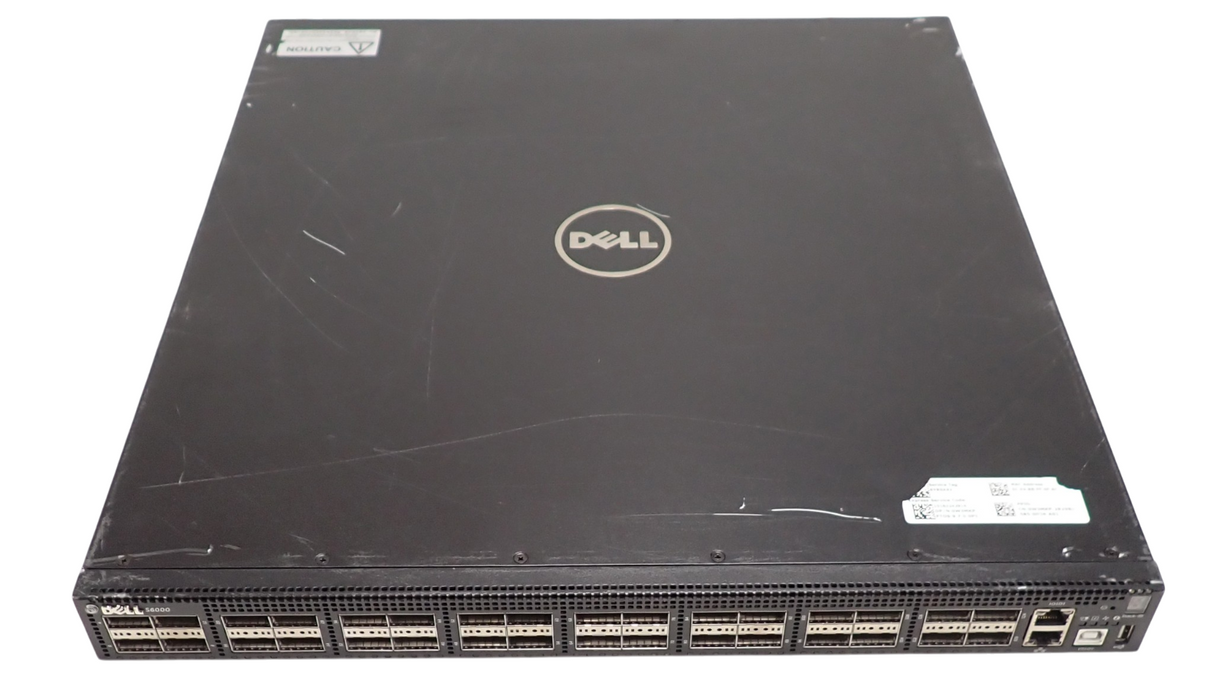 Dell Networking S6000-ON 32x 10/40GbE QSFP+ High Density L3 ToR B2F Switch OS9