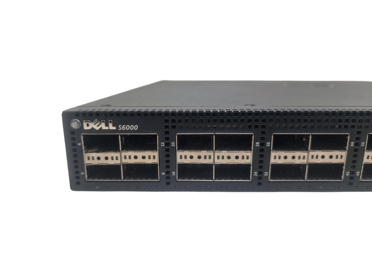 Dell Networking S6000-ON 32x 10/40GbE QSFP+ High Density L3 ToR F2B Switch OS9