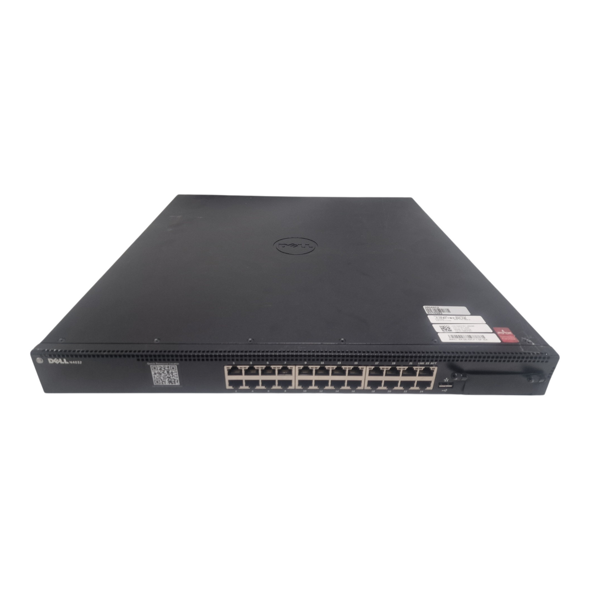 DELL N4032 Network Switch 24x 10GbE RJ45 Port 2x PSU OS6 Damaged Expansion Slot