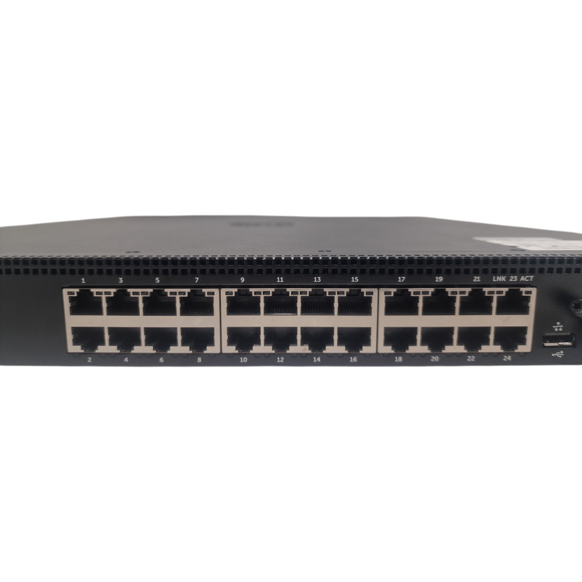 DELL N4032 Network Switch 24x 10GbE RJ45 Port 2x PSU OS6 Damaged Expansion Slot