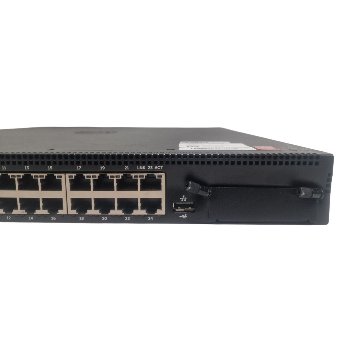 DELL N4032 Network Switch 24x 10GbE RJ45 Port 2x PSU OS6 Damaged Expansion Slot