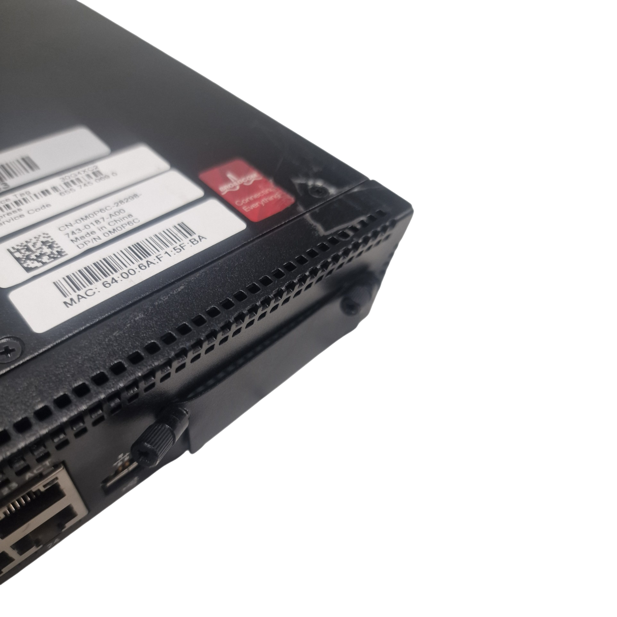 DELL N4032 Network Switch 24x 10GbE RJ45 Port 2x PSU OS6 Damaged Expansion Slot