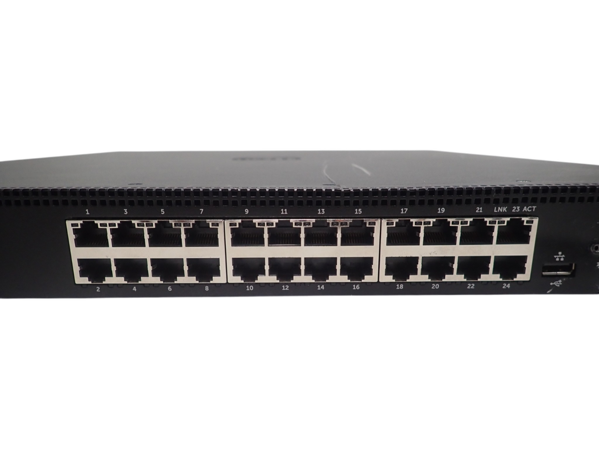 DELL PowerConnect 8132 24-Port 10G RJ45 2xPSU OS6 Switch Damaged Expansion Slot