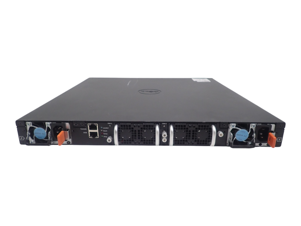 DELL PowerConnect 8132 24-Port 10G RJ45 2xPSU OS6 Switch Damaged Expansion Slot