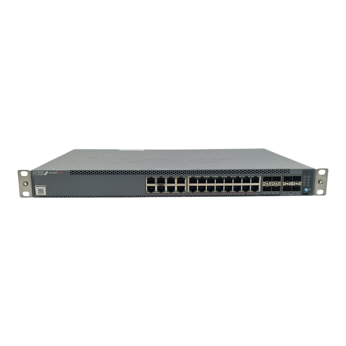Juniper EX4100-24P 24x 1GE PoE+ / 4x 25GE / 4x 10GE SFP+ 1U Ethernet Switch