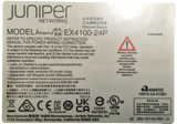 Juniper EX4100-24P 24x 1GE PoE+ / 4x 25GE / 4x 10GE SFP+ 1U Ethernet Switch