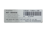 NEW Fujitsu 10TB 6G 7.2K RPM 512E SATA LFF HDD Hard Drive S26361-F3904-L100
