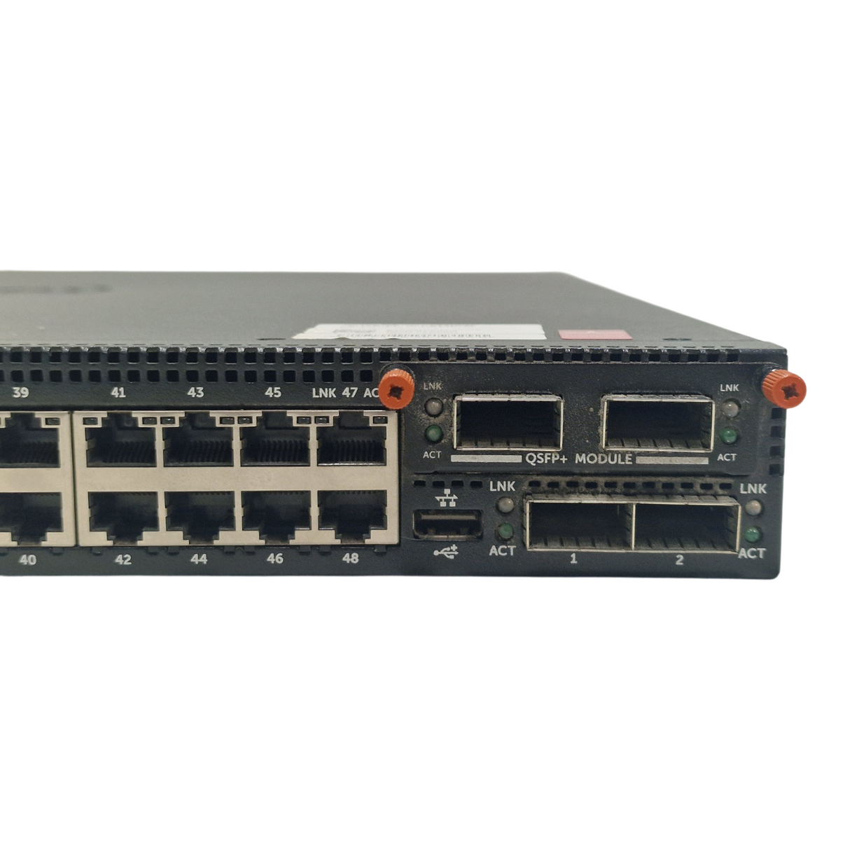 Dell PowerSwitch N4064 48x 10G RJ45 +2x 40G QSFP+ Switch OS6 + QSFP Module 5KFVW