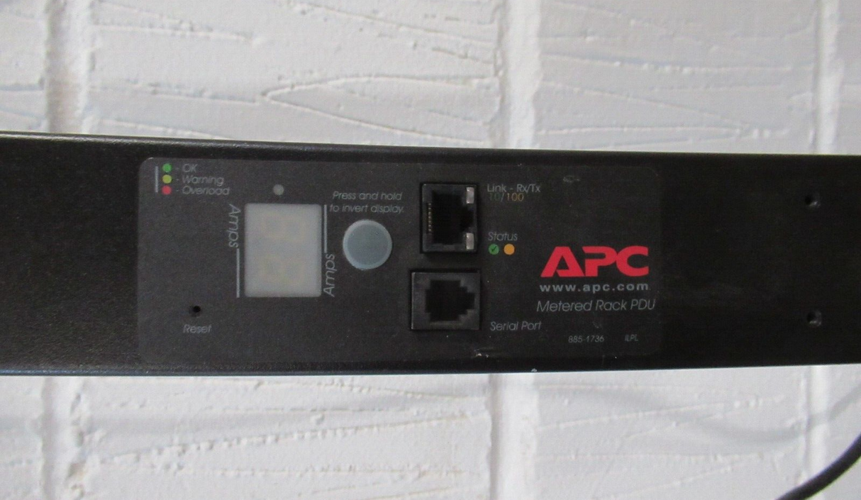 APC AP7852 20xC13 4xC19 ZeroU Switched Rack PDU Power Distribution Unit 230V 16A