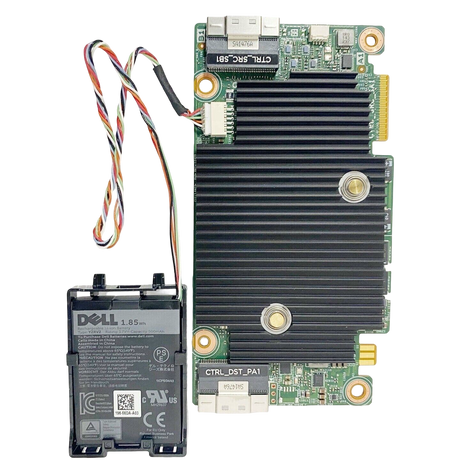 NEW Dell PERC H755 8GB NV Cache 12Gb PCI-E Front RAID Controller 3KDWX + Battery