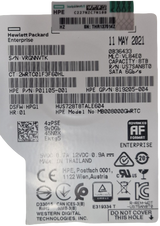 NEW HPE 8TB 7.2K SATA 6G 3.5" HDD 820033-001 819203-B21 in G8-G10 Caddy
