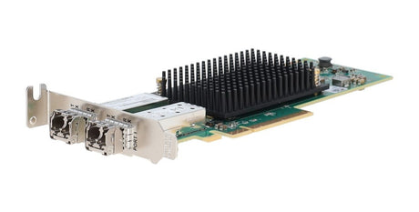 HPE SN1610E Dual Port 32Gb SFP28 FC Host Bus Adapter HBA R2J63A + 2x 32Gb SFP