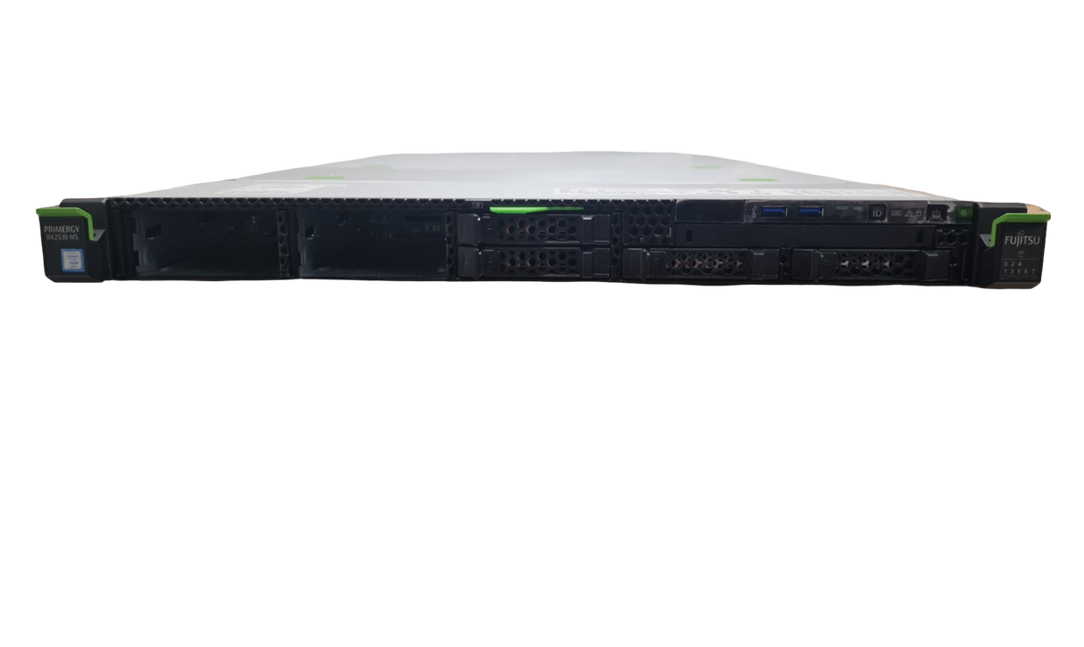 New Fujitsu Primergy RX2530 M5 2x Scalable CPU 24-DIMM 4x 2.5" Bay CTO 1U Server