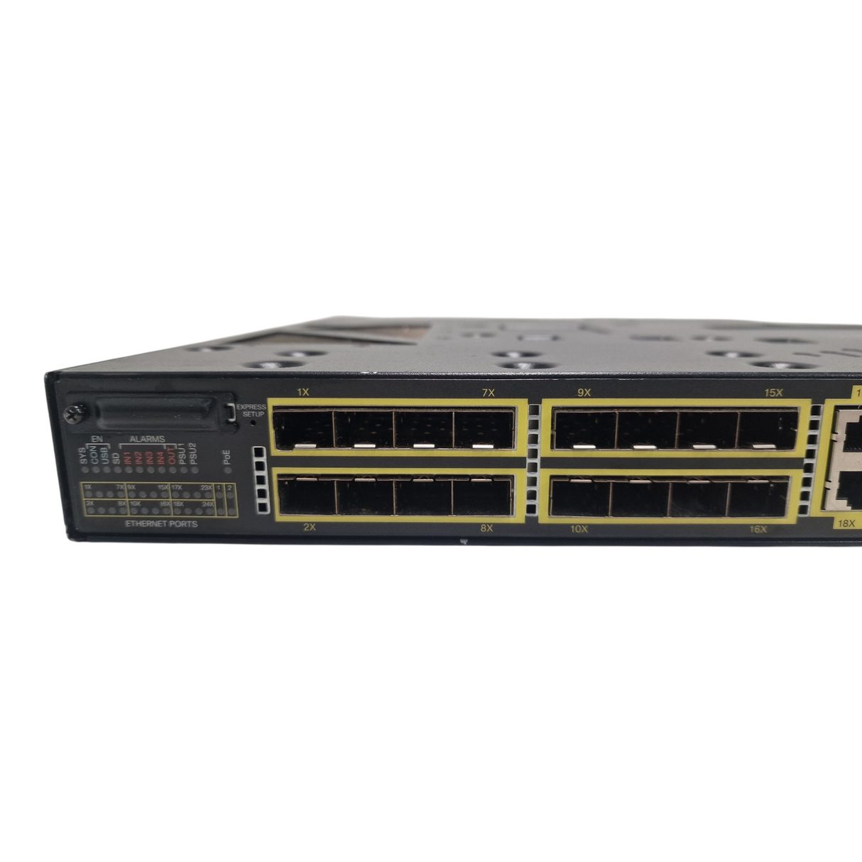 Cisco Industrial Ethernet IE-3010-16S-8PC 16x FE SFP 8x FE PoE 2x1G Combo Switch