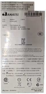 Cisco Industrial Ethernet IE-3010-24TC 24x 10/100 RJ45 2x 1GE Combo L2 Switch