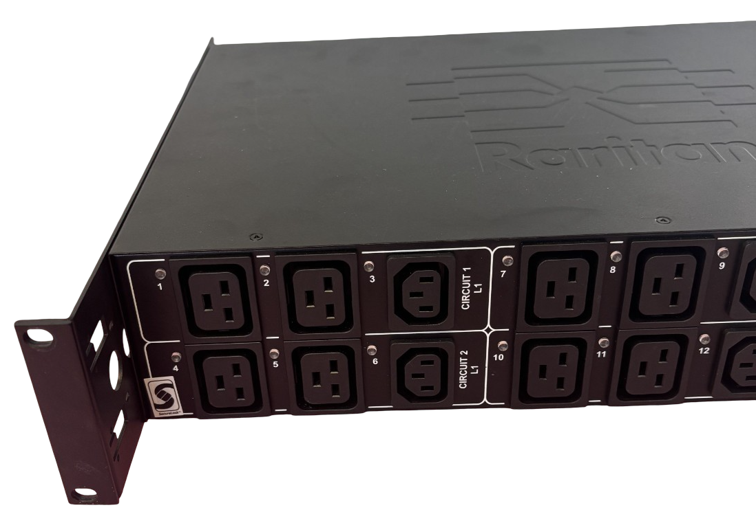 Raritan PX2-5912R 3PH 400V 32A 6x C13 12x C19 2U Rack Metered Switched PDU