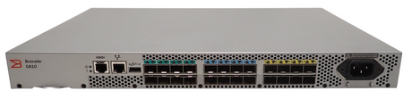 Brocade G610 24x 32Gb SFP+ Port 8-Active Fibre Channel Switch HD-G610-8-16G-0