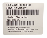 Brocade G610 24x 32Gb SFP+ Port 8-Active Fibre Channel Switch HD-G610-8-16G-0