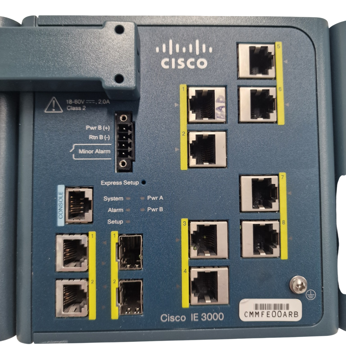 Cisco Industrial Ethernet IE-3000-8TC 8x FE 2x 1GE RJ45 2x SFP L2 + 8FE PWR