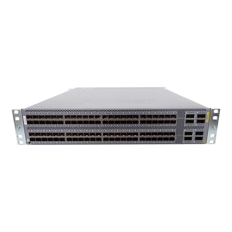 Juniper QFX5100-96S-8Q 96x 1/10Gb SFP+ + 8x 40GbE QSFP Port B2F L3 Switch 2x PSU