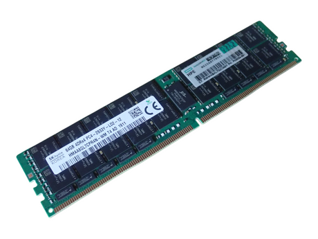 HPE 64GB 4DRx4 PC4-2933Y DDR4-23400 ECC LRDIMM Server Memory P06190-001 R0X06A