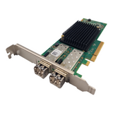 NEW Dell Emulex LPe35002 Dual Port 32Gb FC SFP+ HBA HH+FH PD89Y + 2x 32Gb SFP+