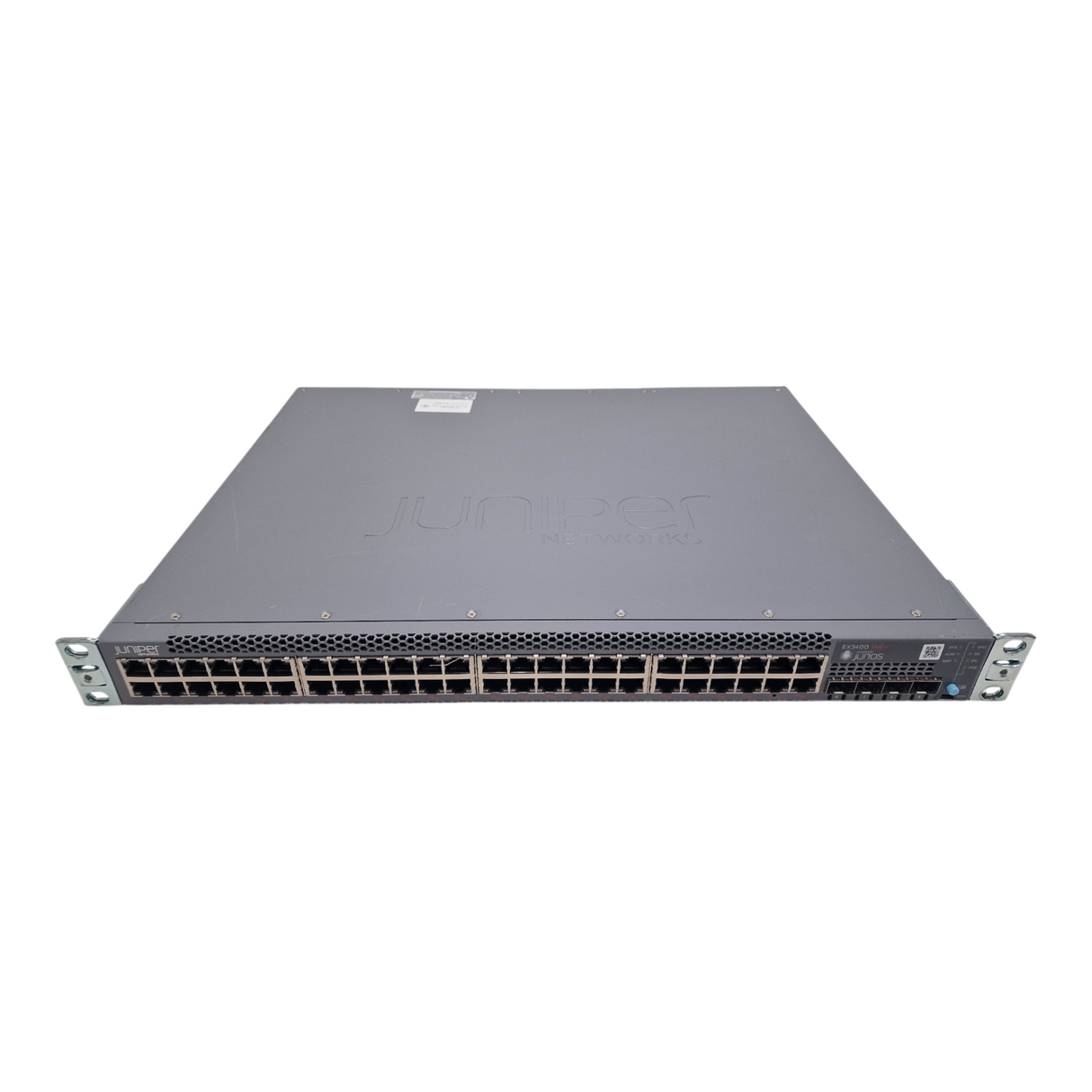 Juniper EX3400-48P 48x 1GE PoE+ / 4x 10GE SFP+ 1U Layer 3 Ethernet Switch